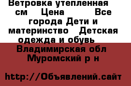 Ветровка утепленная 128см  › Цена ­ 300 - Все города Дети и материнство » Детская одежда и обувь   . Владимирская обл.,Муромский р-н